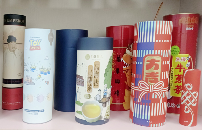 紙罐產品多元展示 - 瀚盟紙業